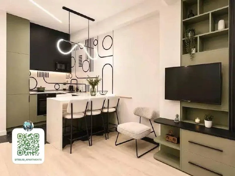 Квартира 46 м² с балконом в Ортачала 3