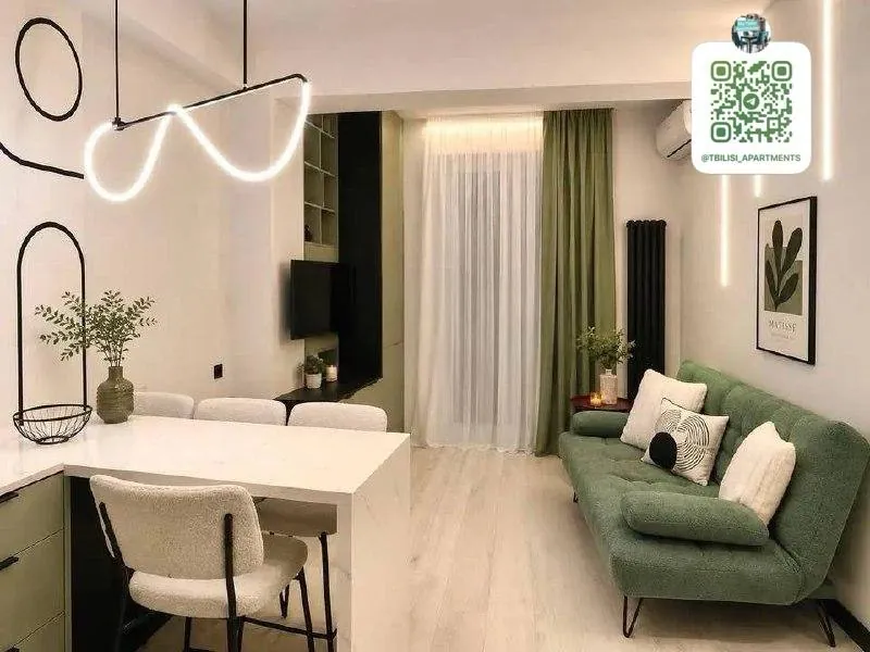 Квартира 46 м² с балконом в Ортачала 4