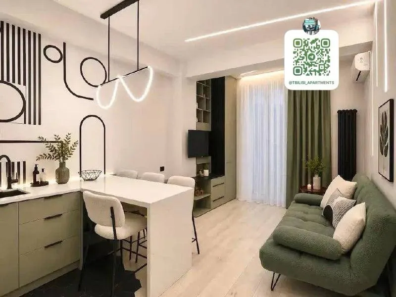 Квартира 46 м² с балконом в Ортачала 2