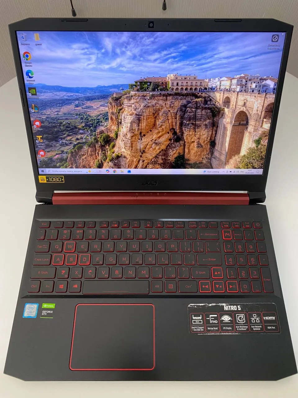 Ноутбук Acer Nitro AN515 i7 GTX 1650 1