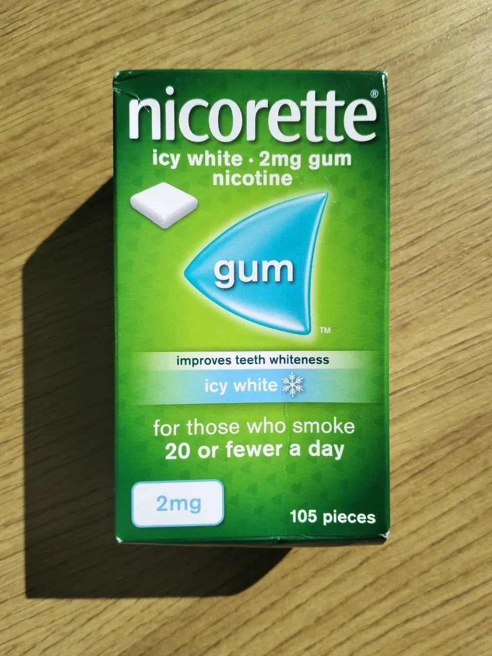 Никотиновая жвачка Nicorette 2мг 105шт 1