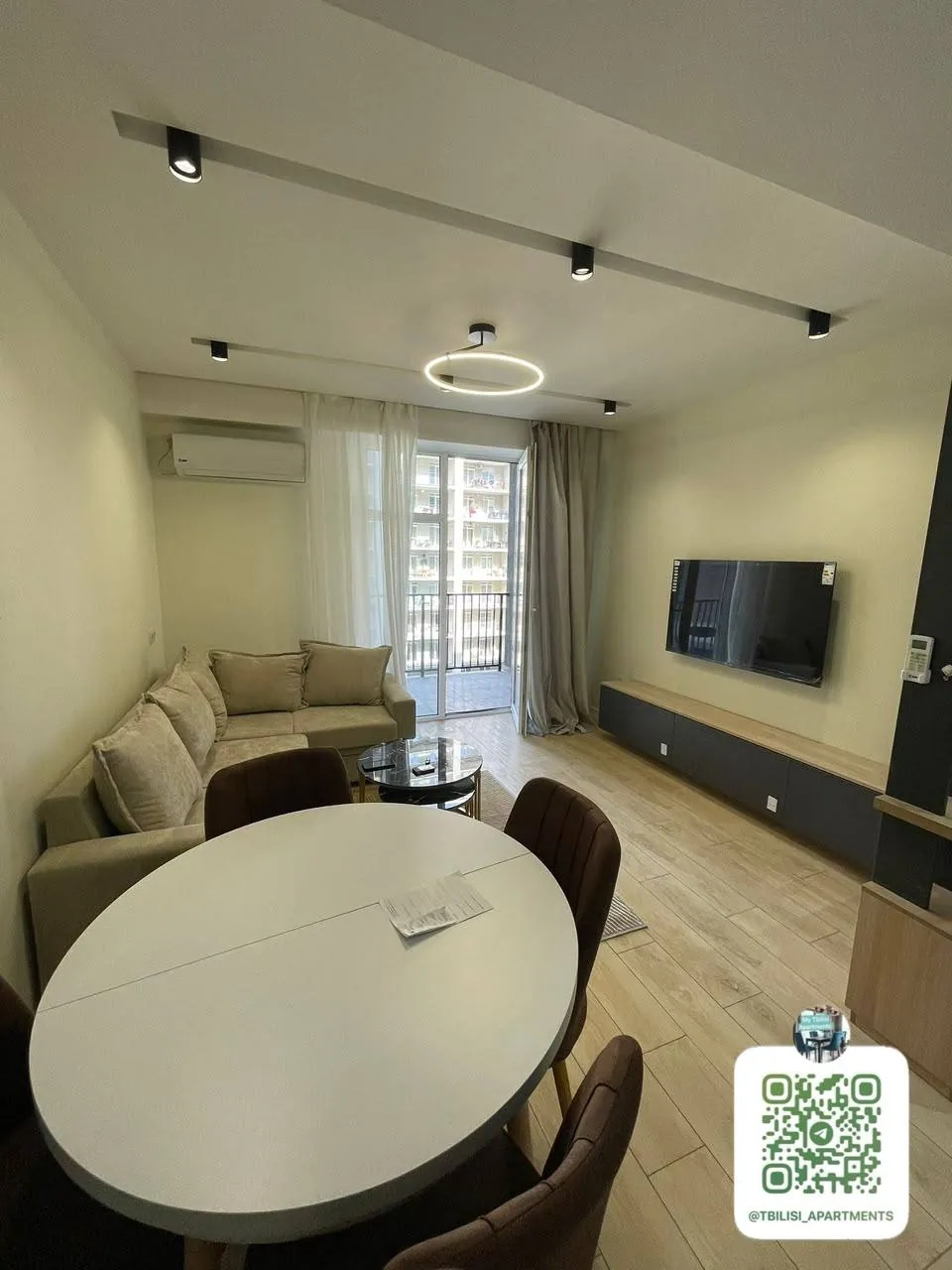 Квартира 81 м² с 3 комнатами в Дидубе 3