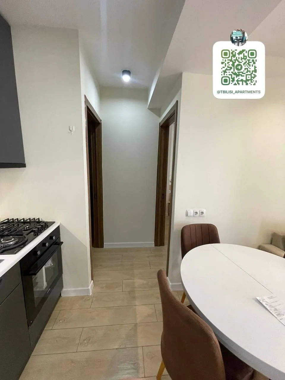 Квартира 81 м² с 3 комнатами в Дидубе 5