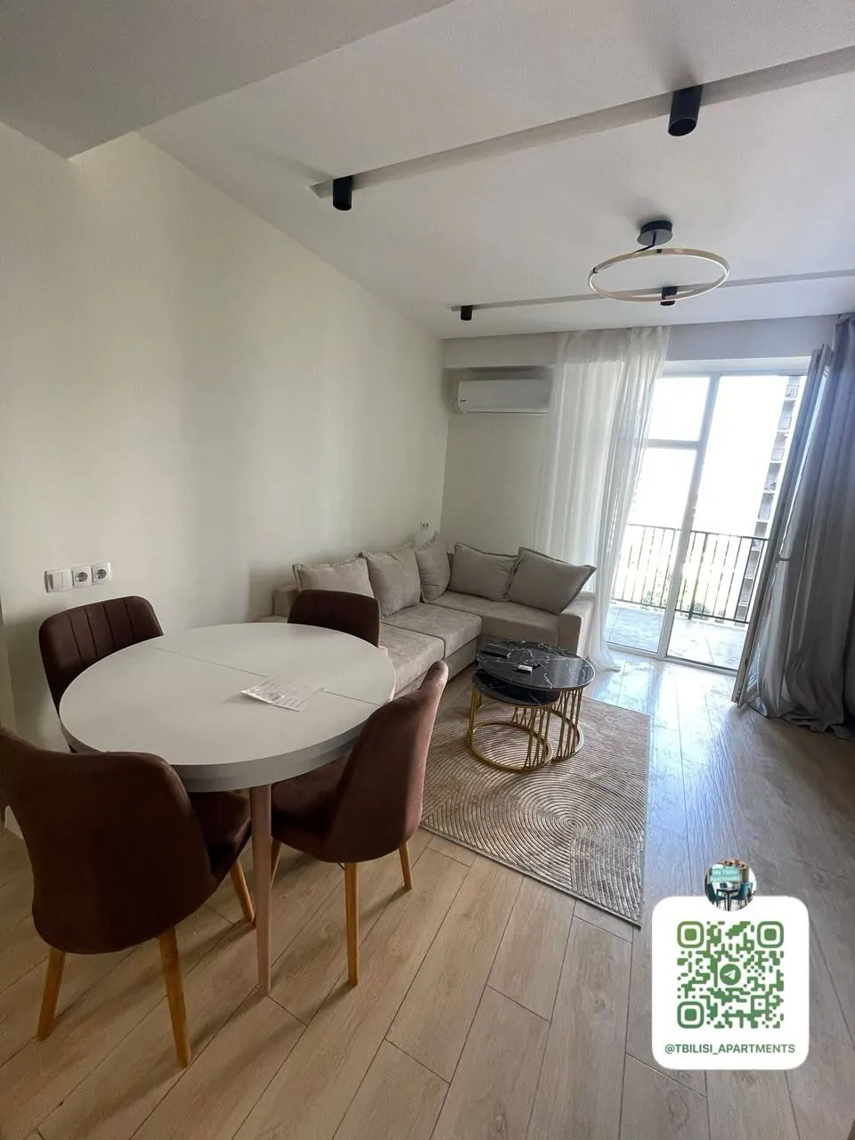 Квартира 81 м² с 3 комнатами в Дидубе 2