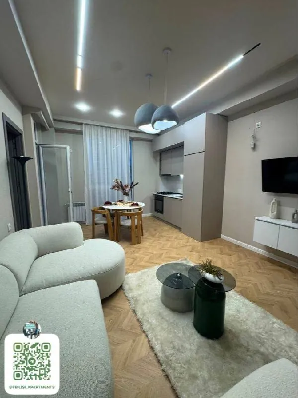 Квартира 75 м² с 3 комнатами в Сабуртало 2