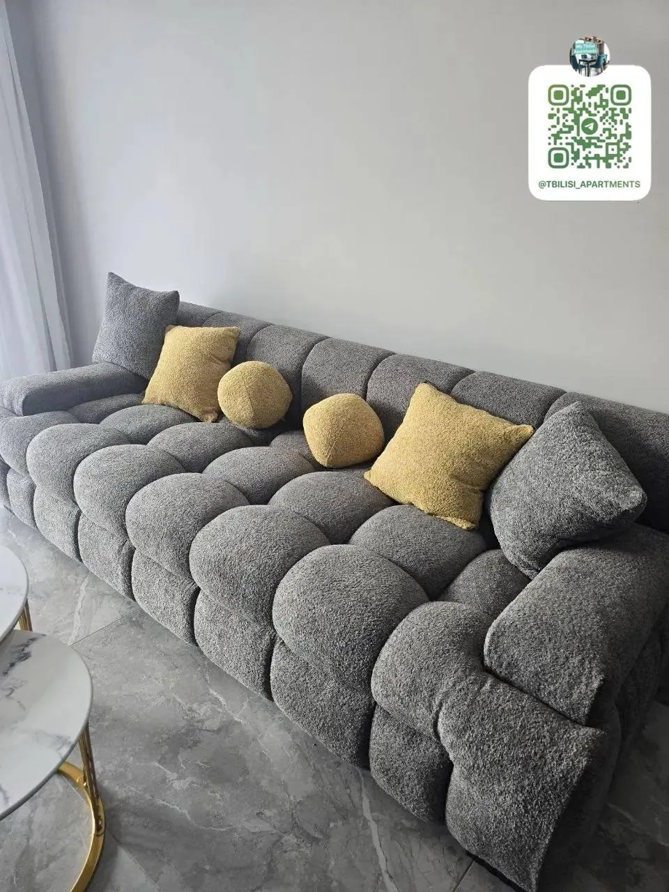 Квартира 67 м² с 2 комнатами в Ортачала 1
