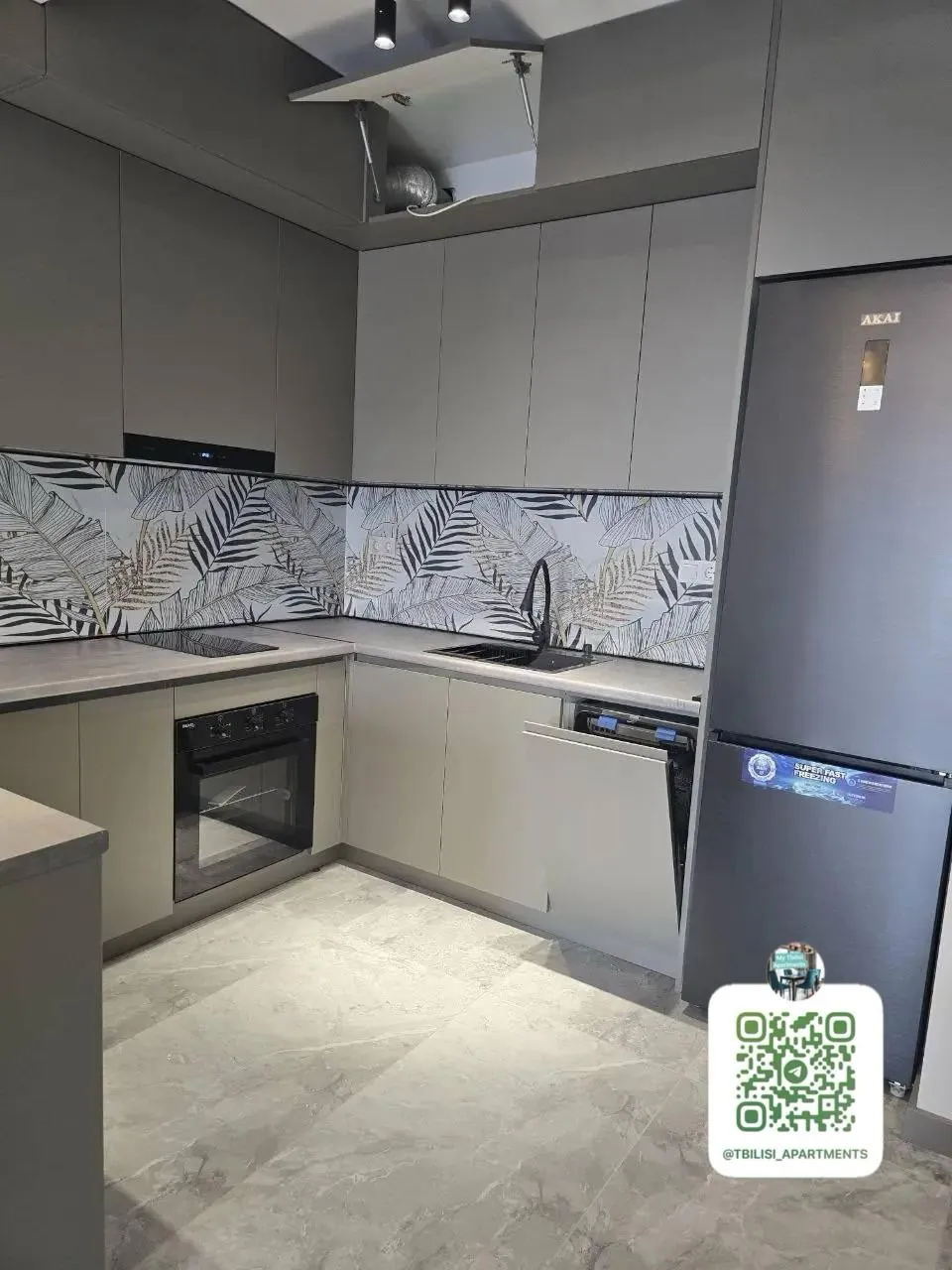 Квартира 67 м² с 2 комнатами в Ортачала 5
