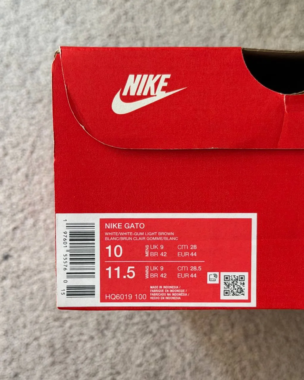Кроссовки Nike Gatto новые, размер 42-42.5 7