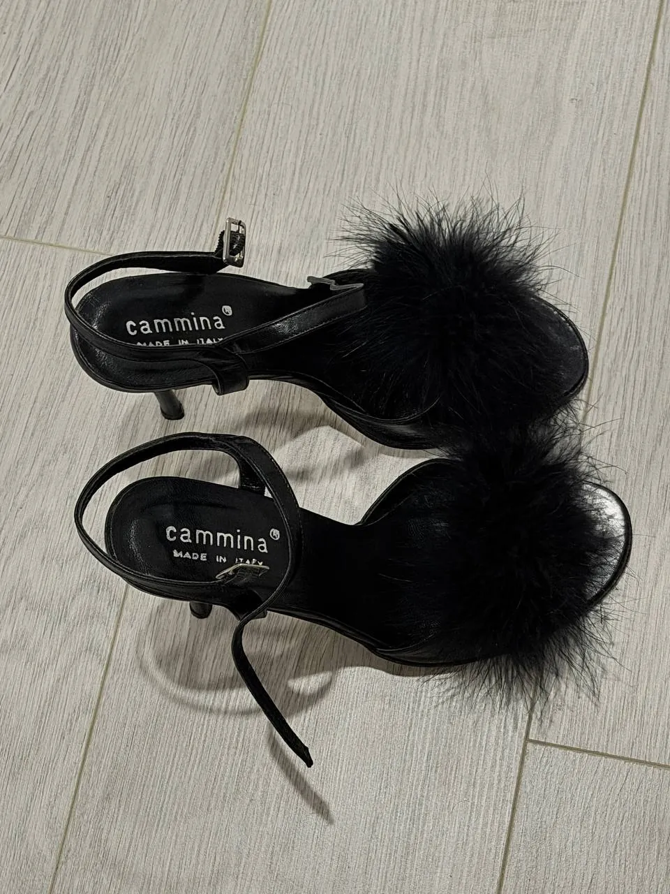 Босоножки CAMMINA из кожи, размер 39 4