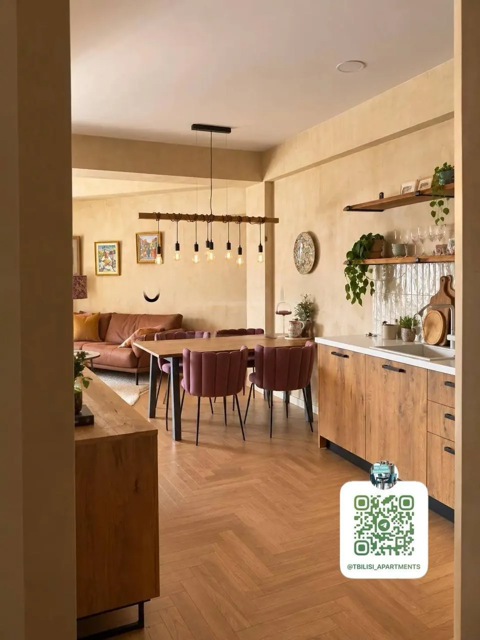 Квартира 75 м² с 1 спальней в Ваке 1