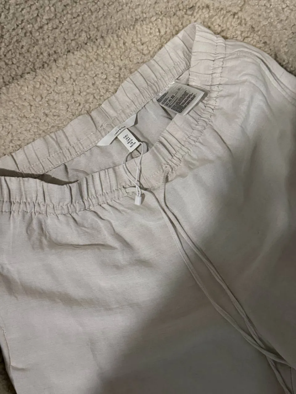 Летние штаны H&M изо льна и вискозы 6