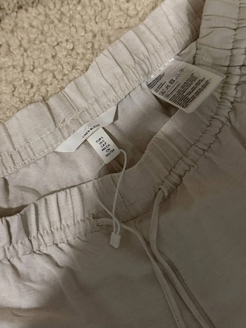 Летние штаны H&M изо льна и вискозы 7