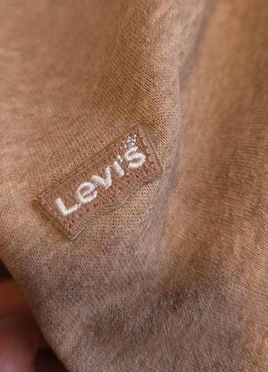 Свитшот Levi's бежево-серый размер L 3
