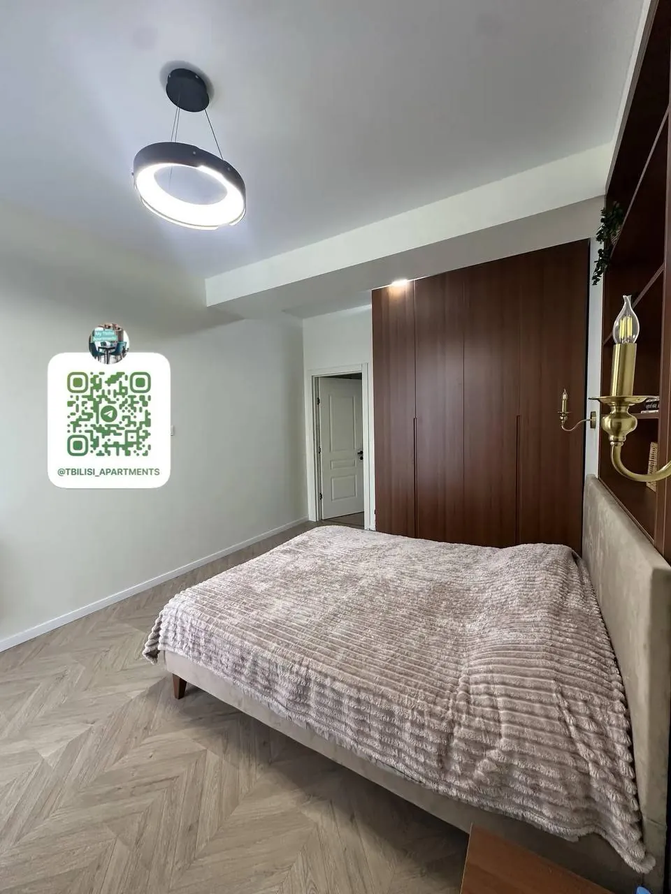 Квартира 105 м² с 2 спальнями в Сабуртало 8