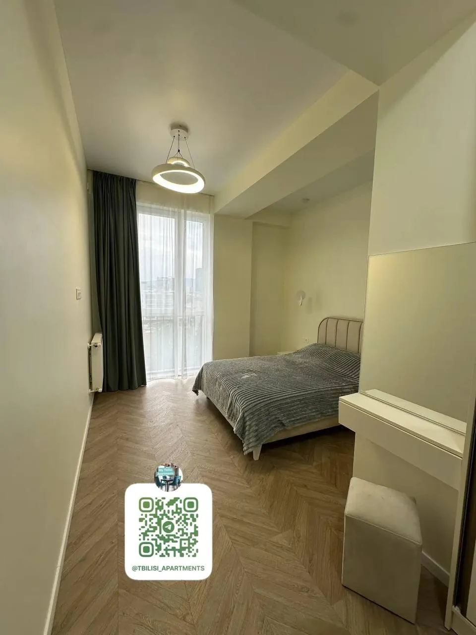 Квартира 105 м² с 2 спальнями в Сабуртало 5