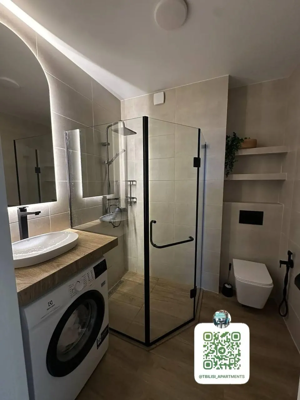 Квартира 105 м² с 2 спальнями в Сабуртало 9