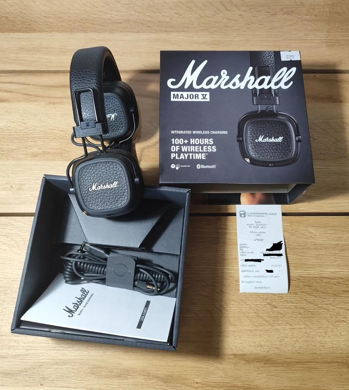 Наушники Marshall Major 5 в идеальном состоянии 1