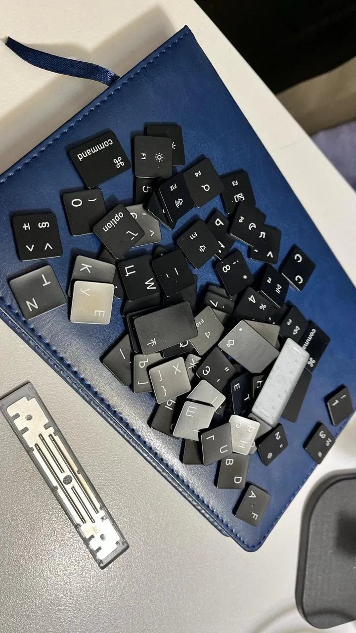 Русская раскладка для клавиатуры MacBook 1
