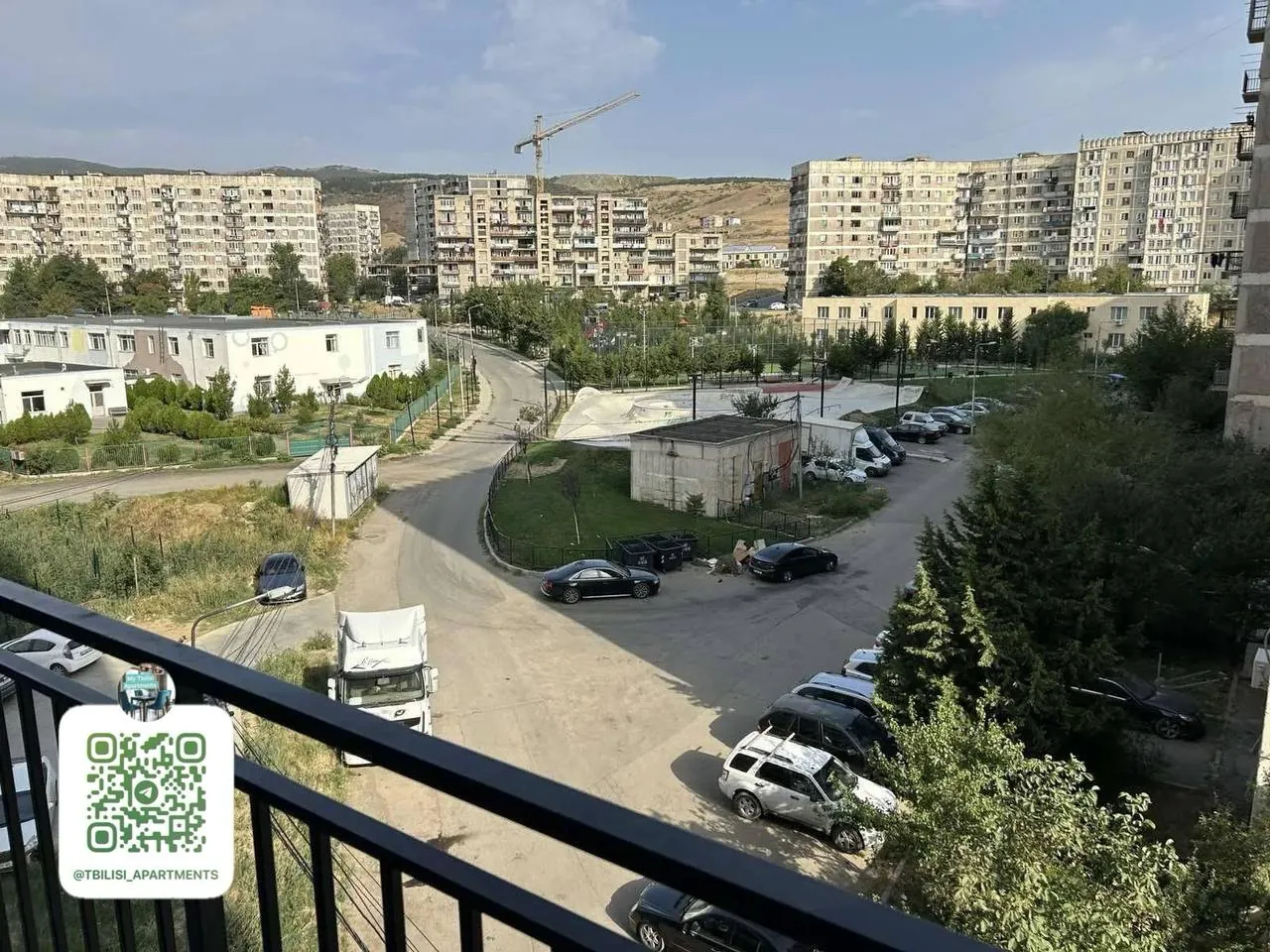 Квартира 54 м² с 1 спальней в Дидубе 10