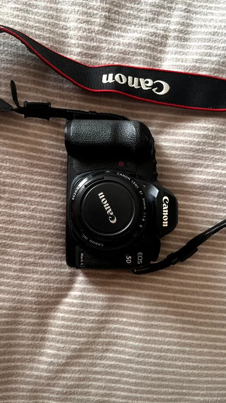 Фотоаппарат Canon 5D Mark II и ноутбук MSI 1