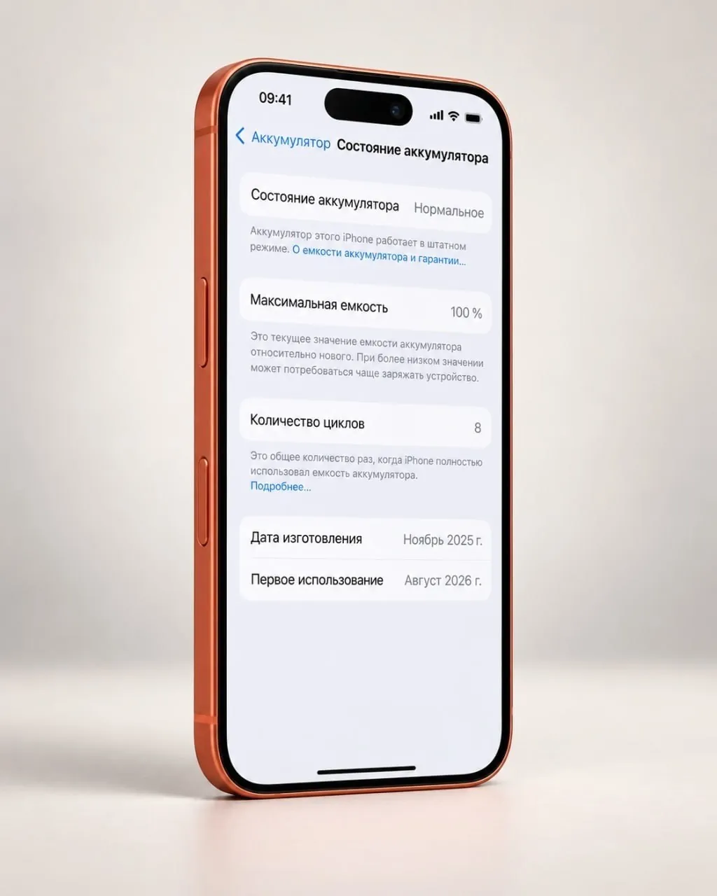 IPhone 17 Pro, 100% батарея 2