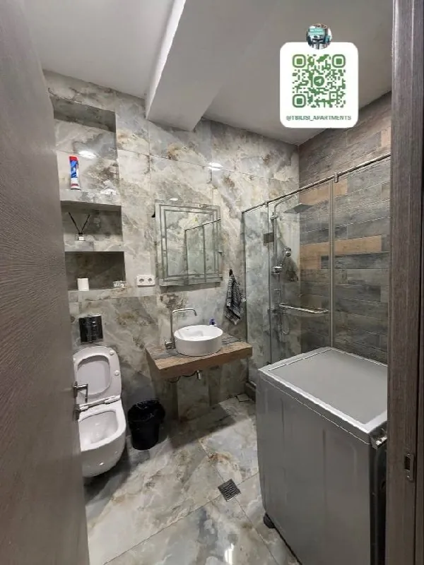 Квартира 128 м² с 4 комнатами в Сабуртало 7