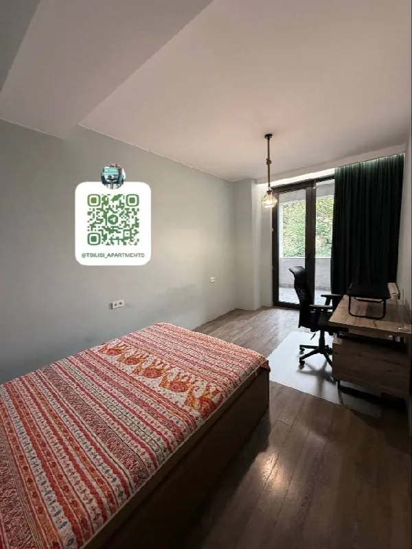 Квартира 128 м² с 4 комнатами в Сабуртало 8
