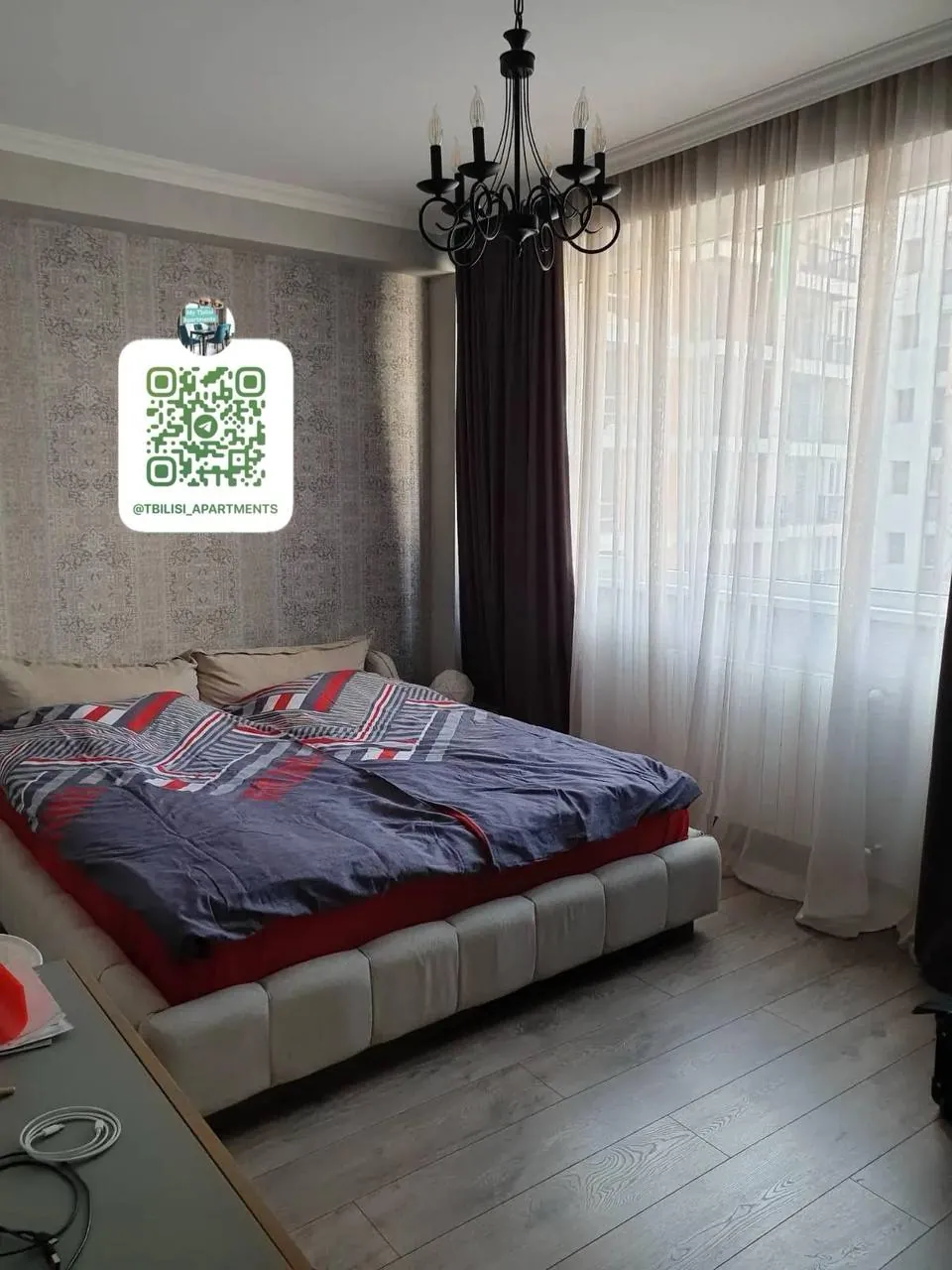 Квартира 130 м² с 2 санузлами в Сабуртало 6