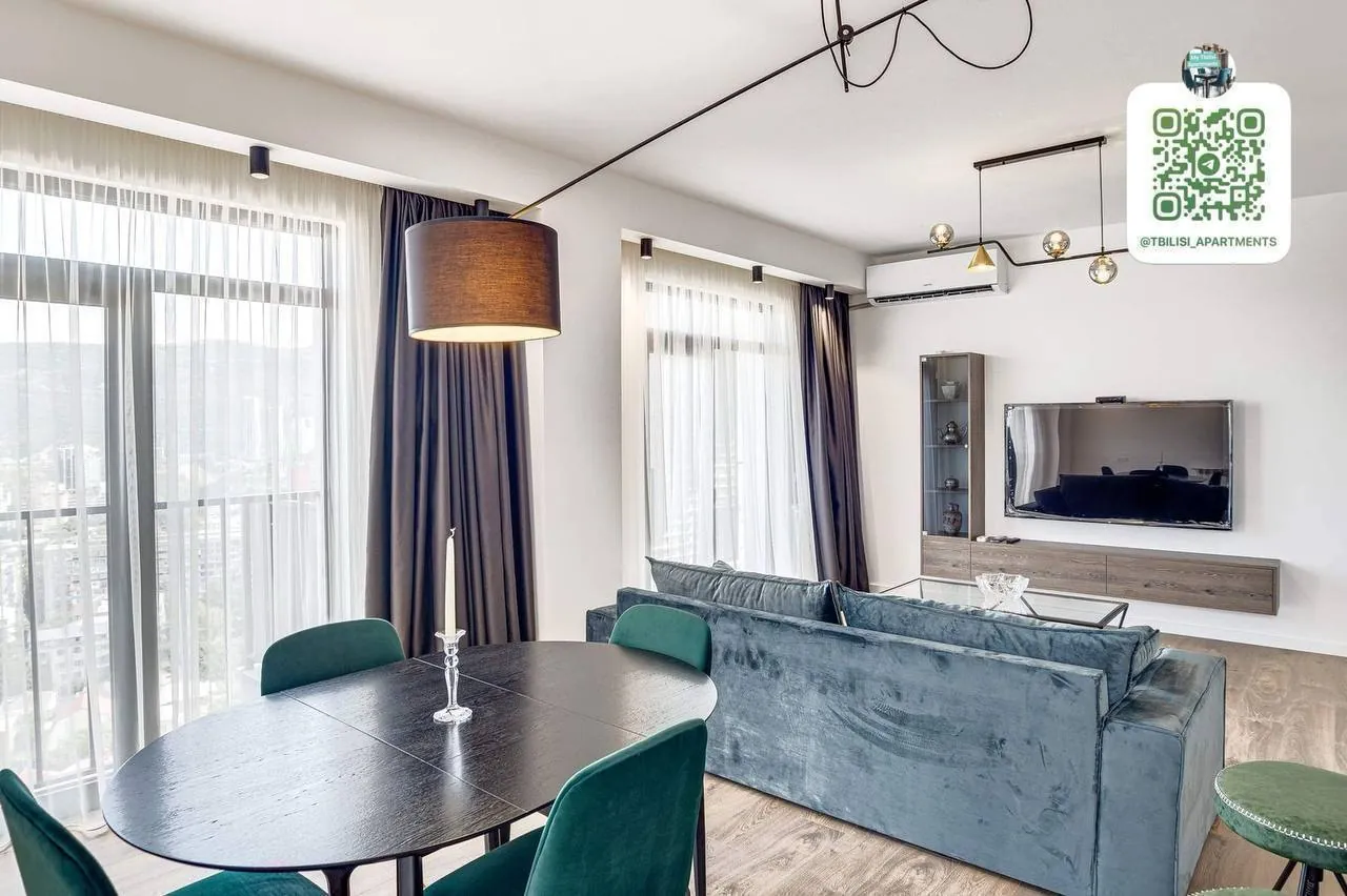 Квартира 130 м² с террасой в Сабуртало 6