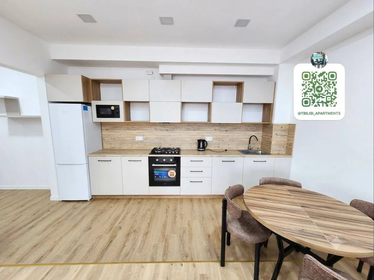 Квартира 73 м² с балконом в Сабуртало 4