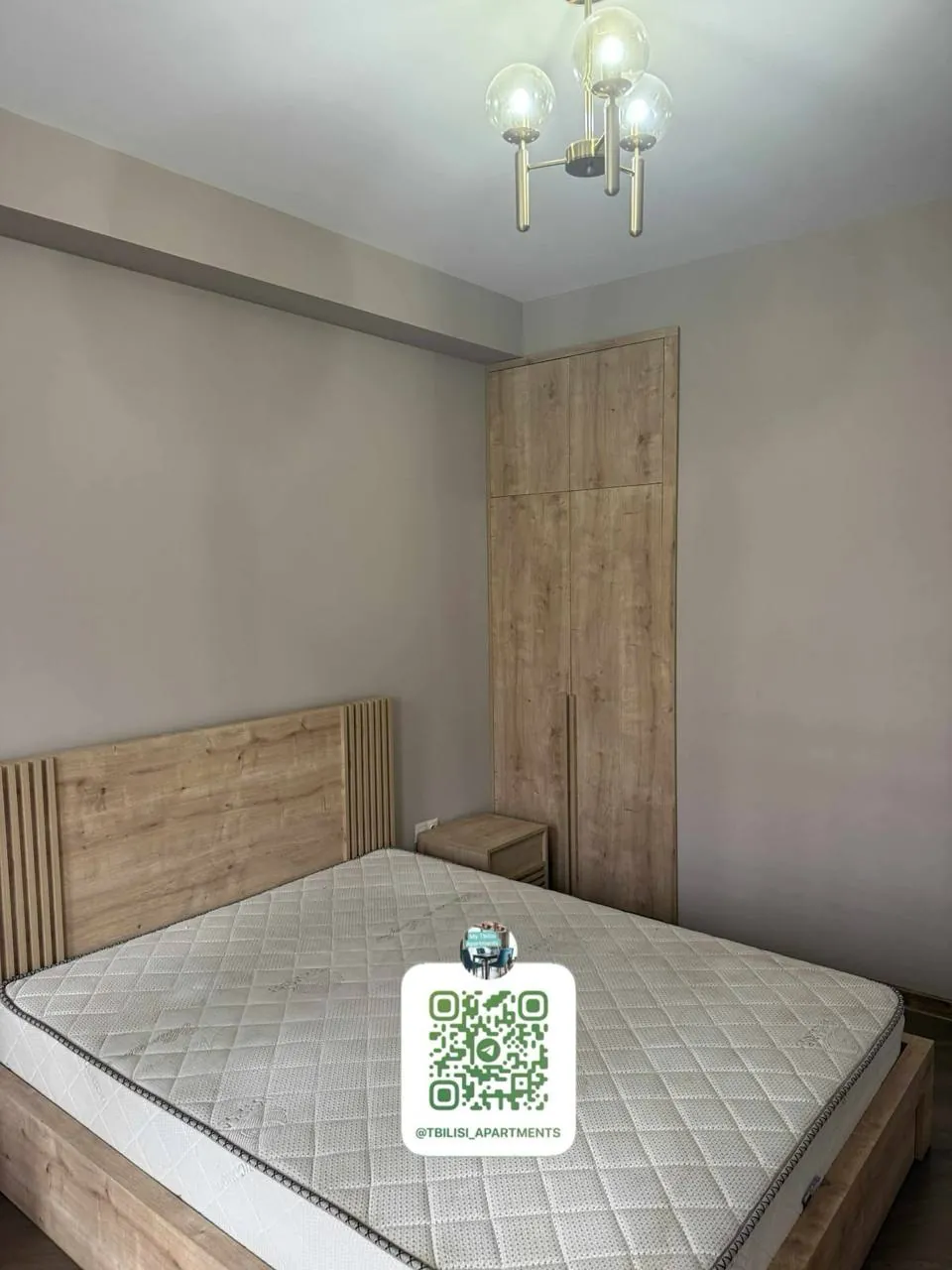 Квартира 75 м² с балконом в Сабуртало 9