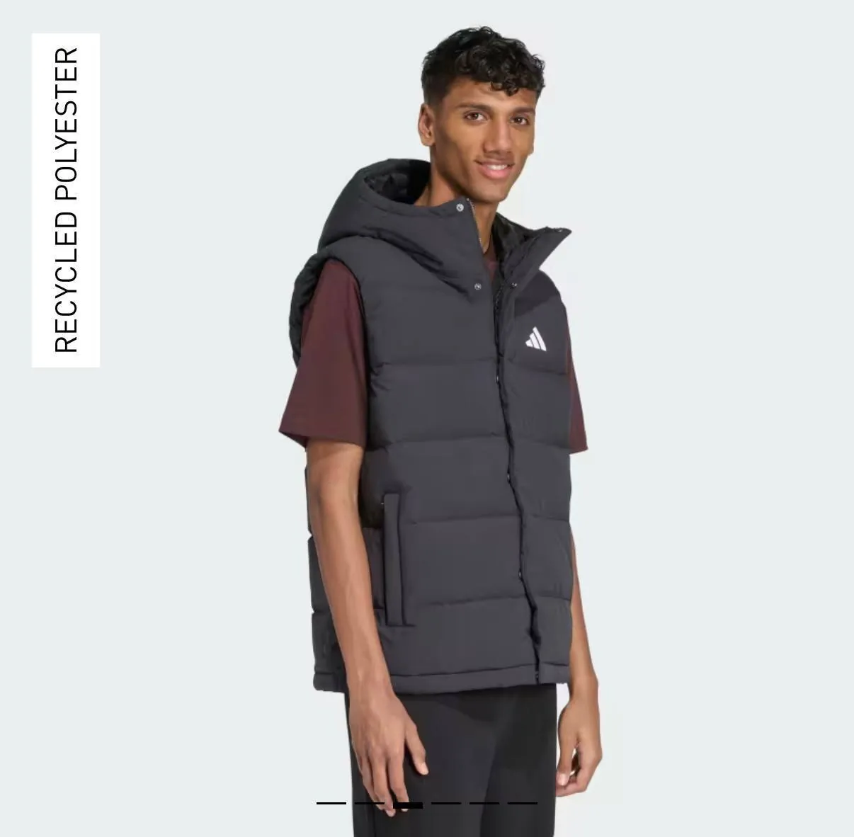 Мужской жилет Adidas размер M 4