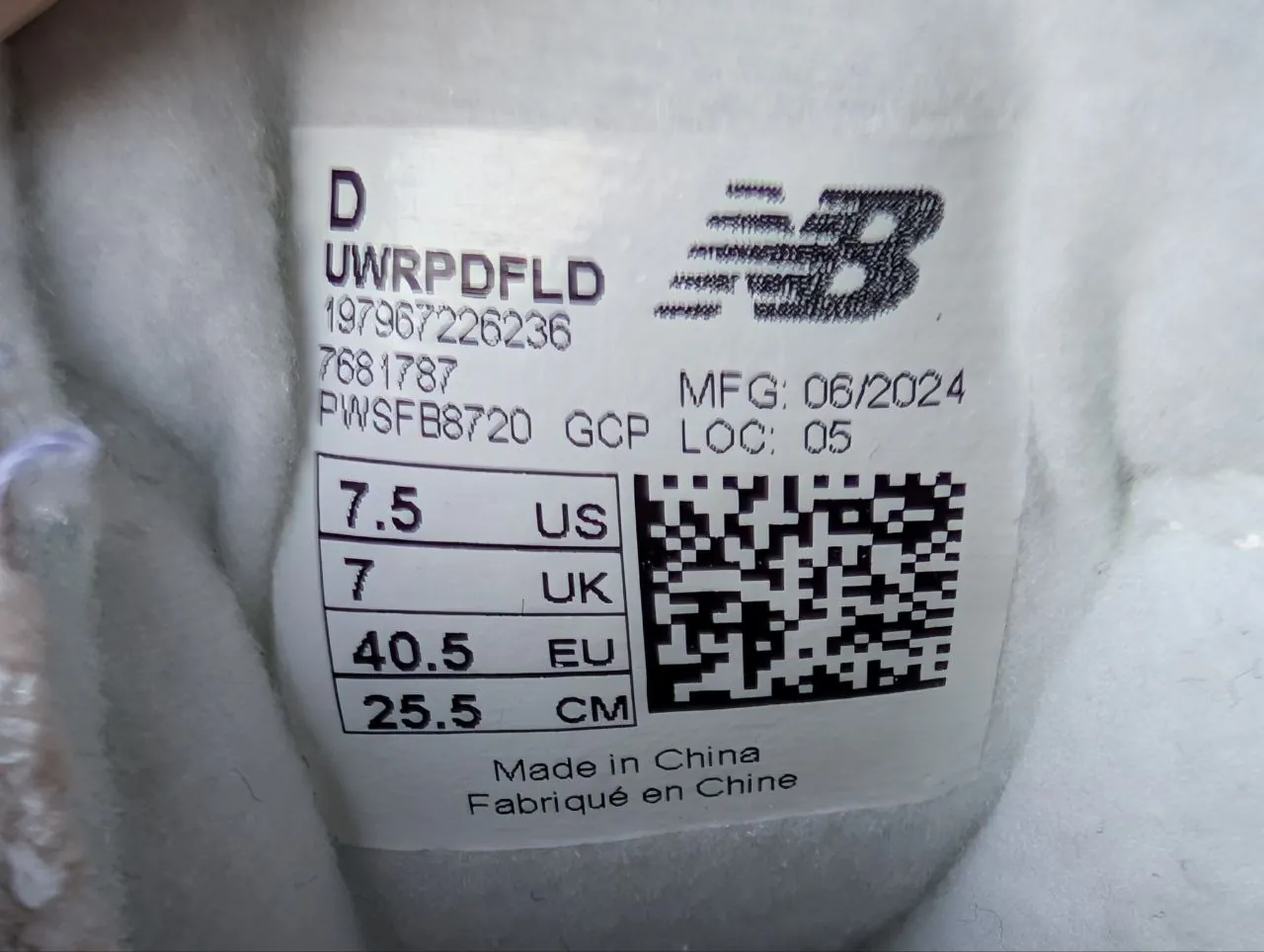 Новые кроссовки New Balance WRPD размер 40.5 5