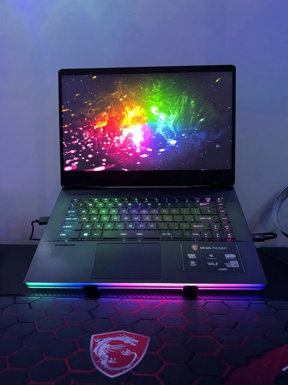 Игровой ноутбук MSI GE66 Raider RTX 3080 1