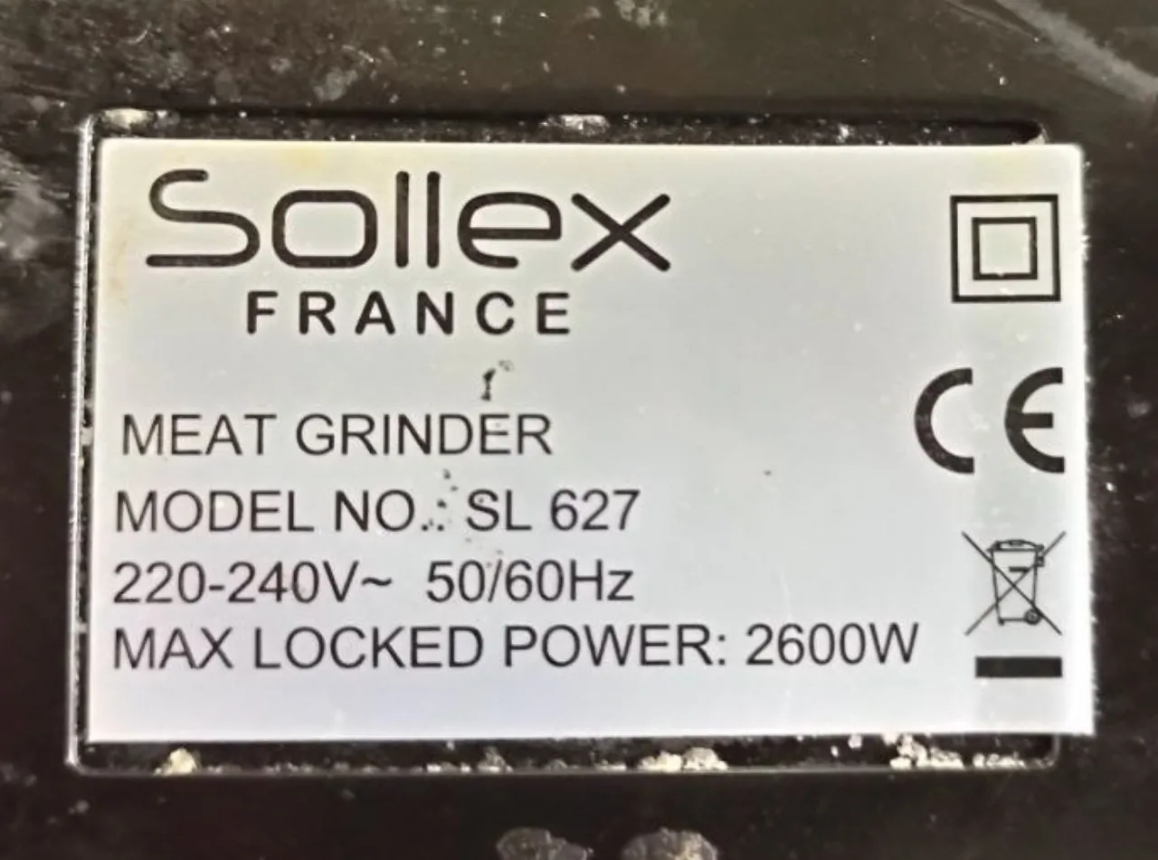 Электрическая мясорубка Sollex France 3