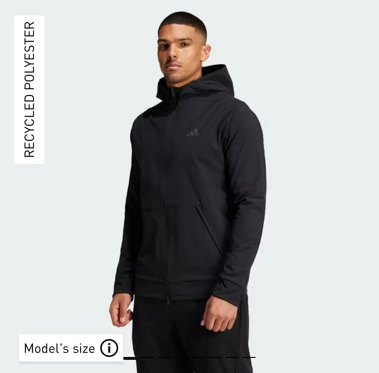 Утеплённая кофта Adidas мужская 4