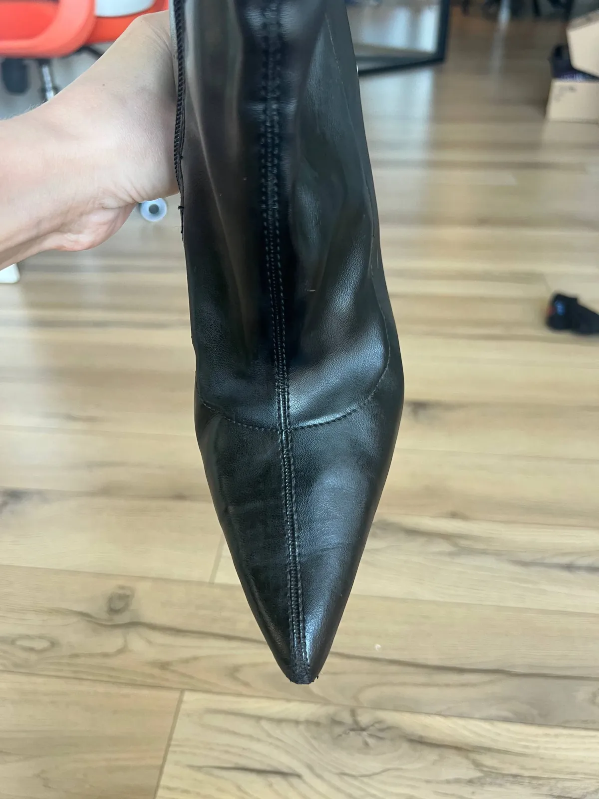 Чёрные ботильоны Zara, размер 37 3