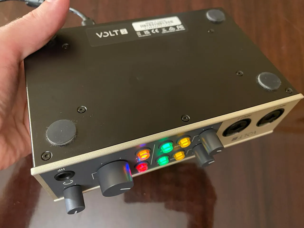 Аудиоинтерфейс Universal Audio Volt 2 отличное состояние 3