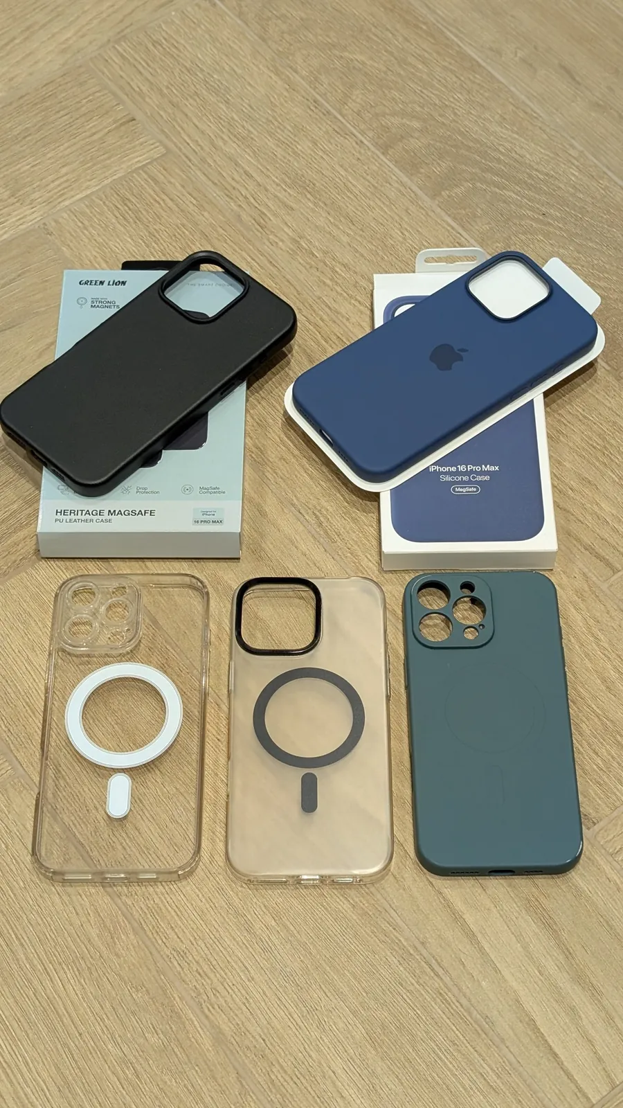 Чехлы MagSafe для iPhone 16 Pro Max 1