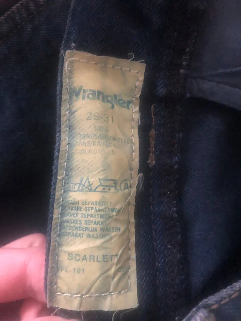 Женские джинсы Wrangler 29-31 3