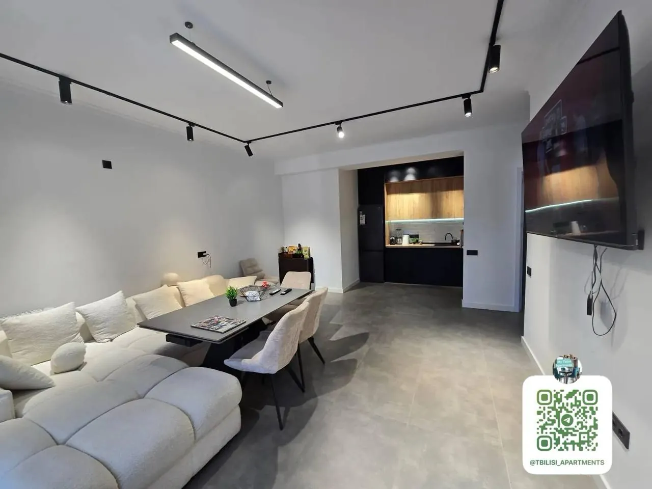 Квартира 63 м² с балконом в Ортачала 2