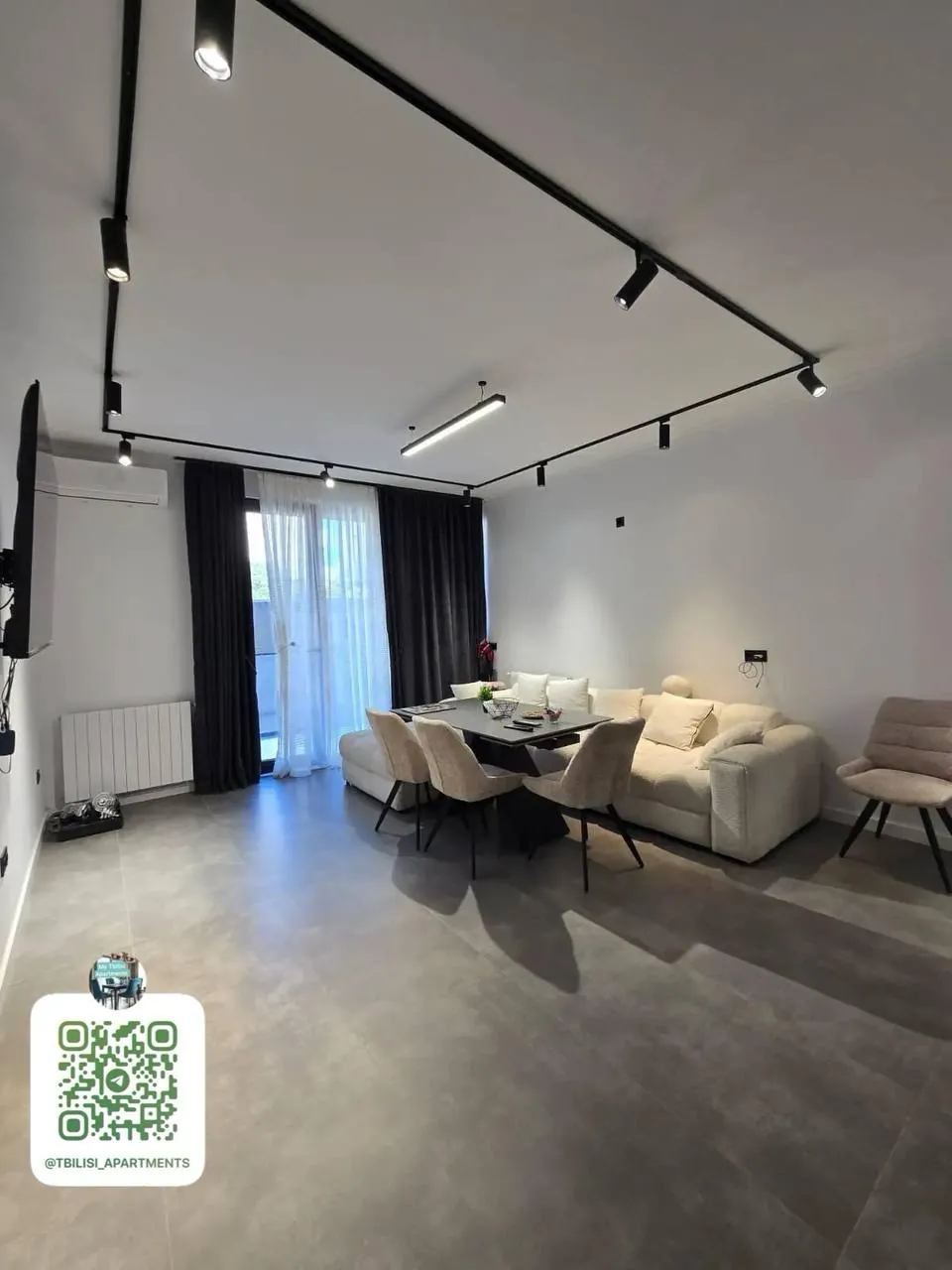 Квартира 63 м² с балконом в Ортачала 3