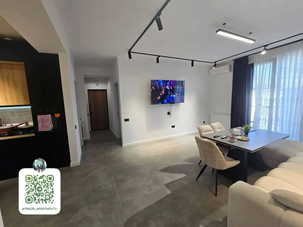 Квартира 63 м² с балконом в Ортачала 4