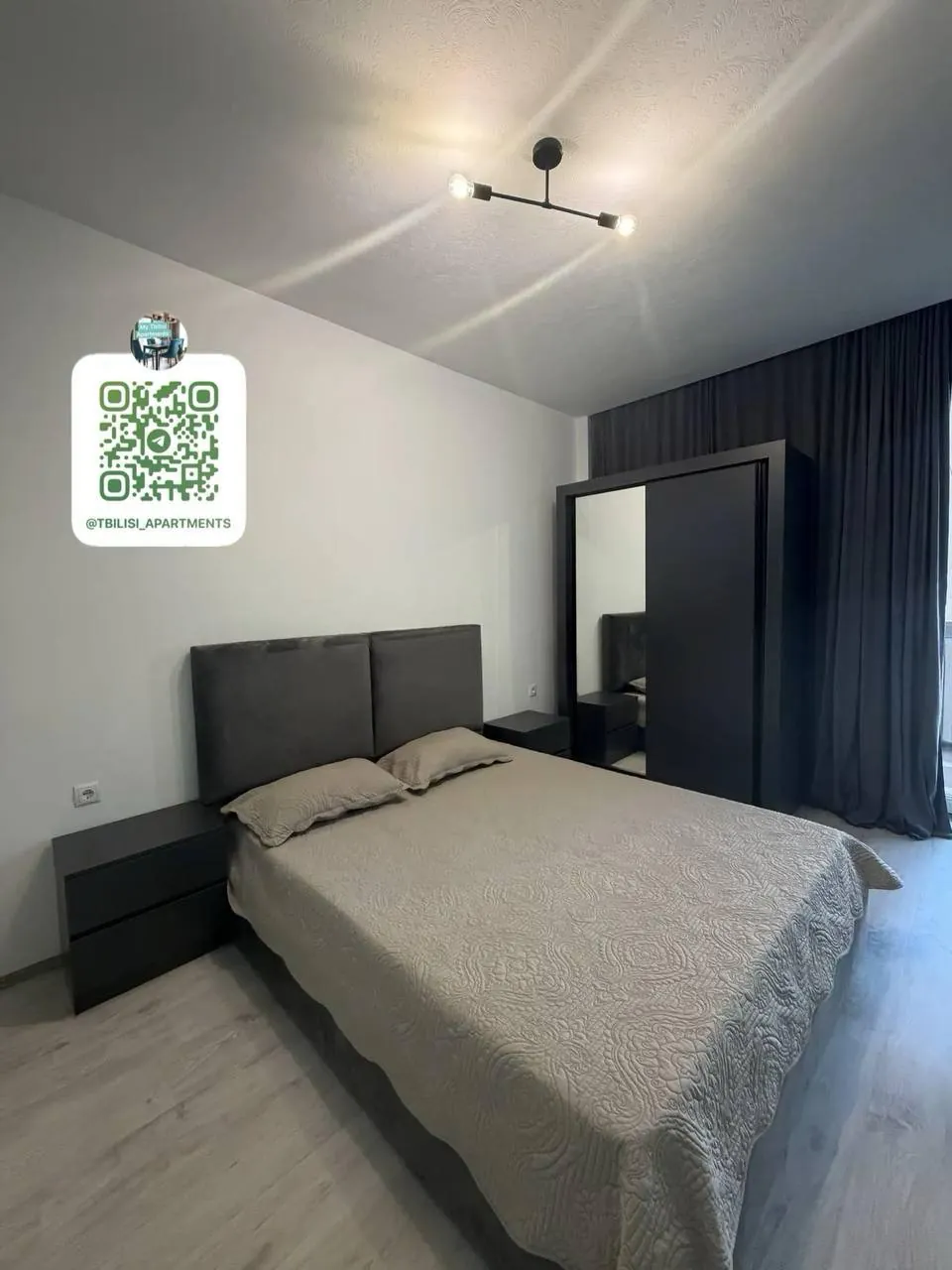 Квартира 105 м² с 2 спальнями в Сабуртало 2