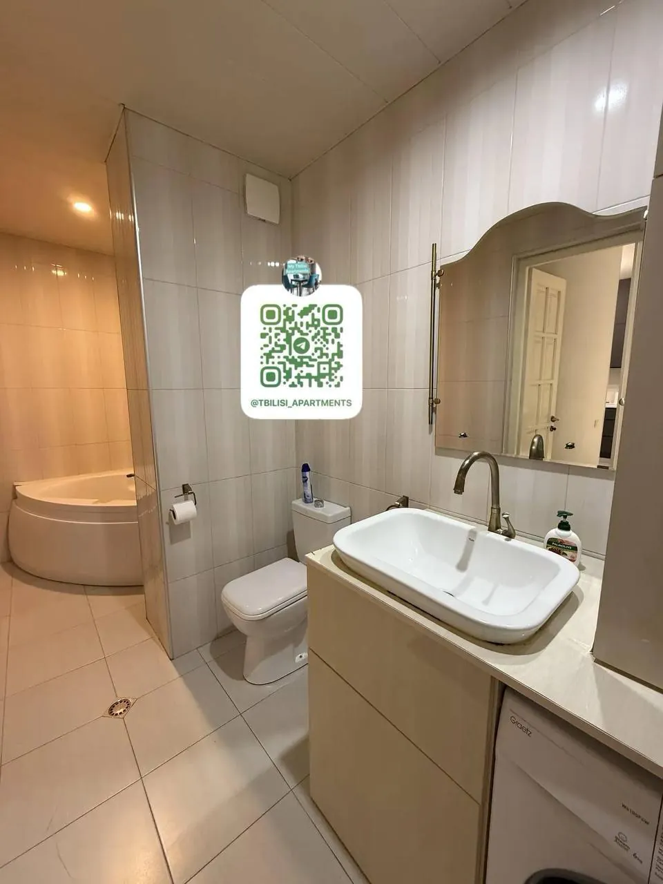Квартира 105 м² с 2 спальнями в Сабуртало 5