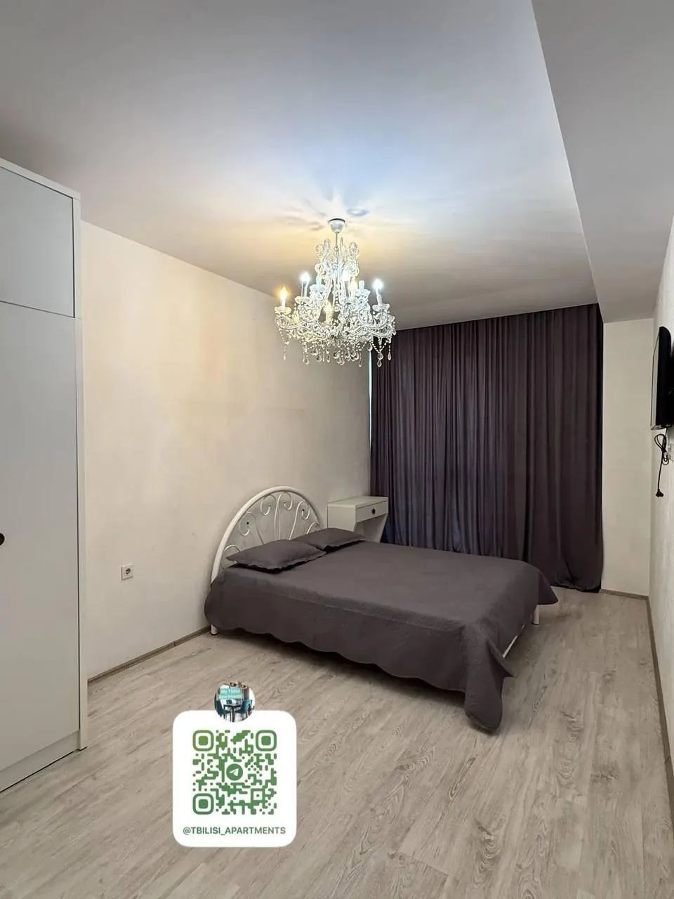 Квартира 105 м² с 2 спальнями в Сабуртало 7