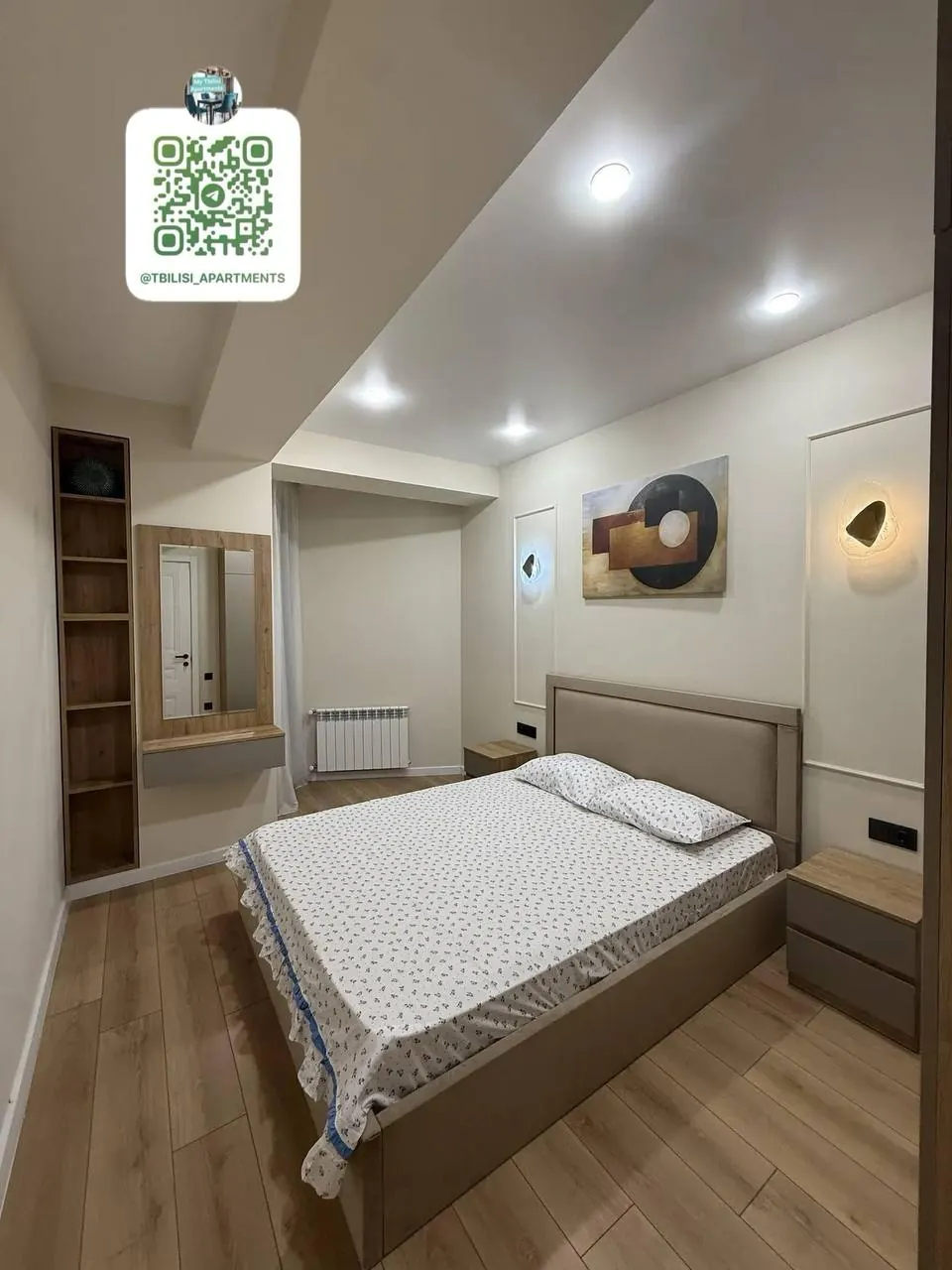 Квартира 82 м² с 2 спальнями в Сабуртало 8
