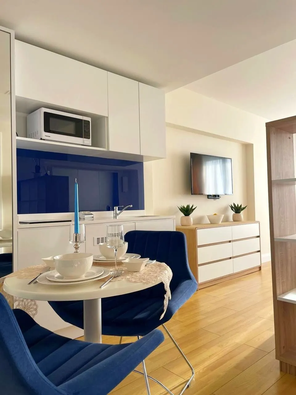 Панорамная студия на 37 этаже в Orbi City 3