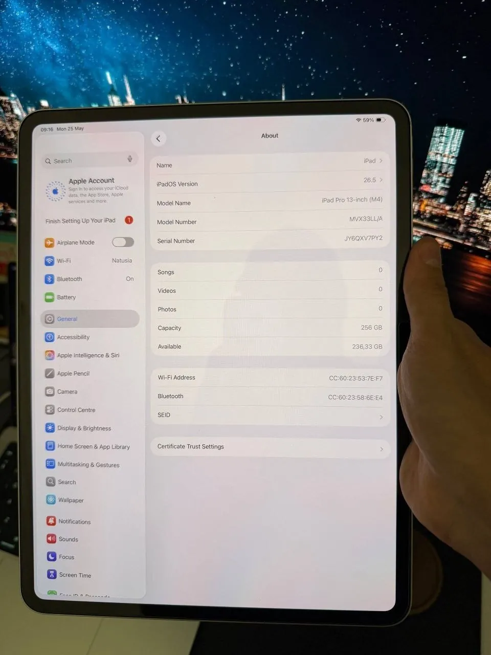 IPad Pro 13 M4 256 ГБ Wi-Fi в идеальном состоянии 4