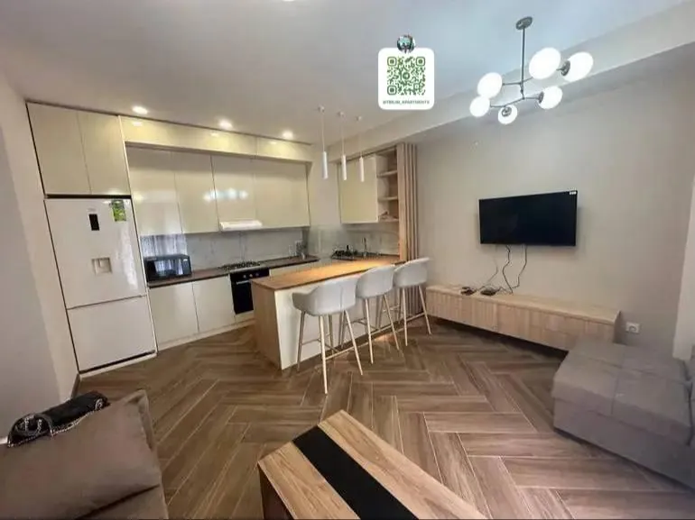Квартира 78 м² с 2 спальнями в Сабуртало 1